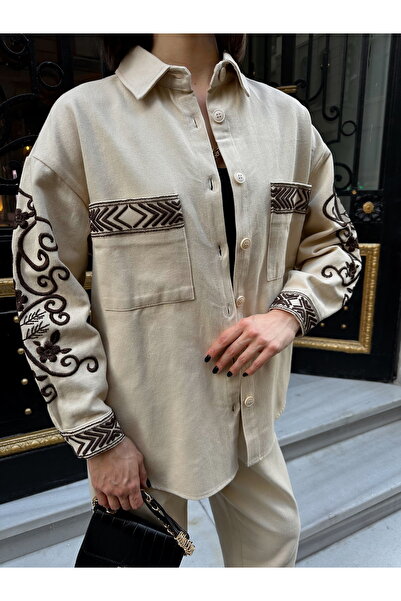 MİA NOURA ΓΥΝΑΙΚΕΙΕΣ ΤΣΕΠΕΣ ΜΕ ΚΕΝΤΗΜΕΝΕΣ ΜΑΝΙΚΕΣ ΚΑΙ ΠΙΣΩ ΚΕΝΤΗΜΕΝΕΣ