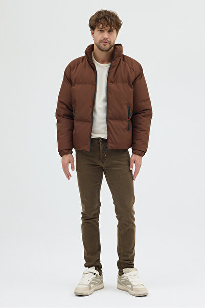 Jaglion Garen PB Чорна водонепроникна чоловіча куртка без капюшона