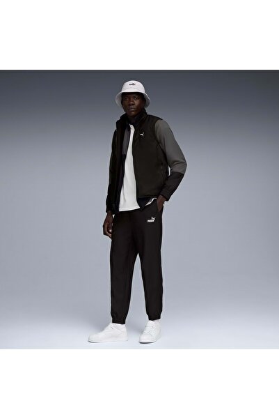 Puma Woven Colorblock Tracksuit 688173 Erkek Günlük Eşofman Takımı SİYAH
