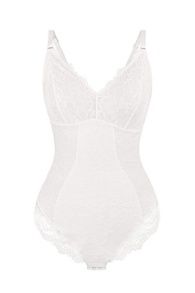 VEYA Lace corset, elegant compression corset with straps and full support