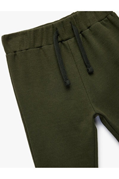 Koton Pamuklu Beli Bağcıklı Basic Jogger Eşofman Altı