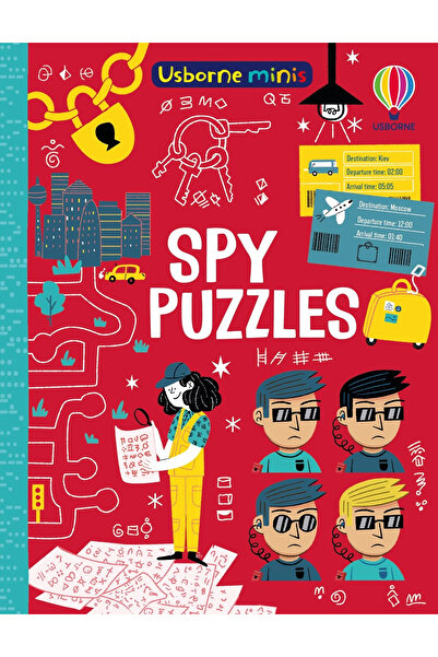 Usborne Spy Puzzles - Story in English