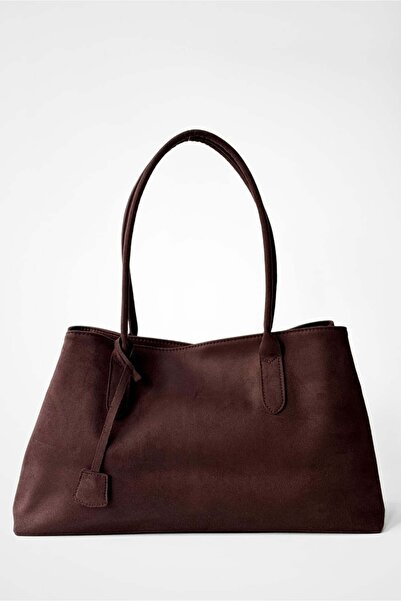 Yuka Atelier Lyon Süet Tote Çanta