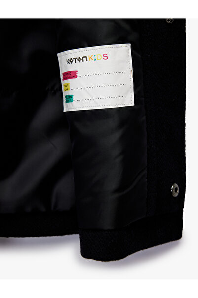 Koton Капюшон з ґудзиками, довгі рукави, вовняна суміш, пальто