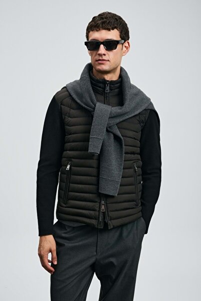 Kocamanlar Ayakkabı Lufian 112120244 Sergio Kaz Feather Men's Coat Black