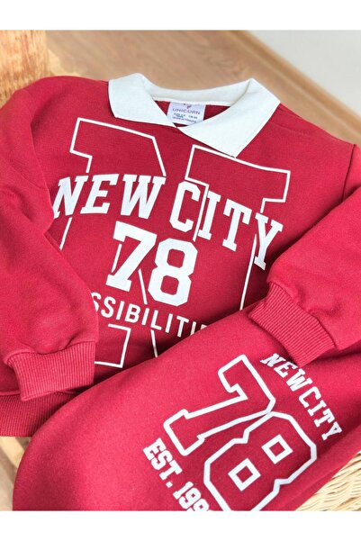 MeaShop Girl's College Model Tracksuit Set