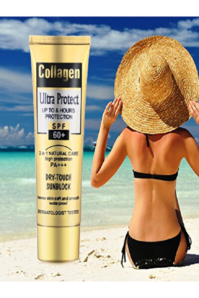 Wokali Beauty Collagen Ultra Protect SPF 60+ 3 In 1 Natural Care High Protect...