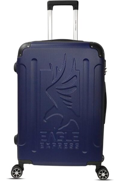EAGLE EXPRESS عربة واقية صلبة من مادة ABS مقاس 28 بوصة باللون الأزرق الداكن