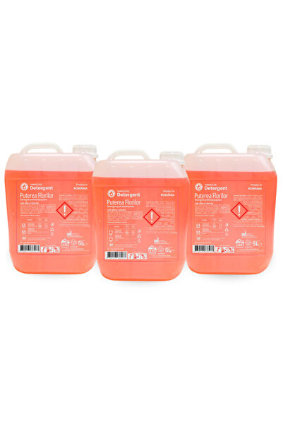 Fabrica de Detergent Pachet de 3 x Detergent Flower Power