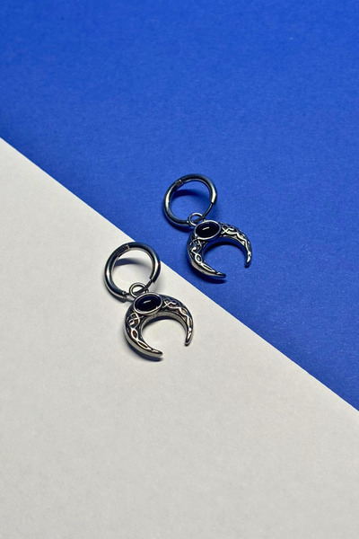 Begondio Modern Tasarım Paslanmaz Çelik Erkek Küpe