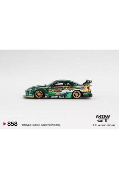 mini gt 1/64 Nissan Lb-Super Silhouette S15 Silvia Lbwk 2024 Fausto Racing - Blister Pack
