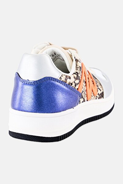 Nine West Women SAKEN2PR Lace Up Sneakers, Multicolor