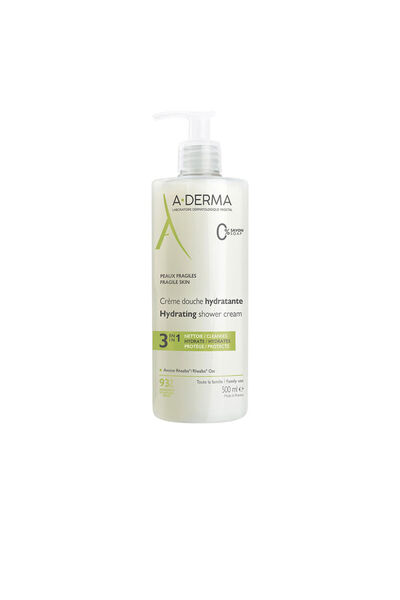 A-DERMA Essential Range Feuchtigkeitsspendende Duschcreme 500 ml