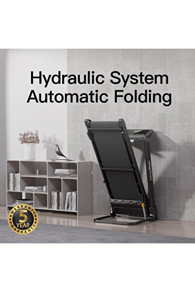 Rovyfota جهاز مشي قابل للطي، أجهزة مشي منزلية، جهاز تمارين القلب