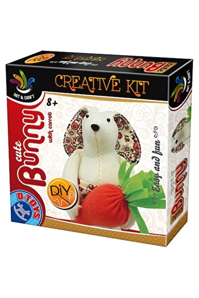 D-Toys Creative Set - Bunny with Carrot Craft Set