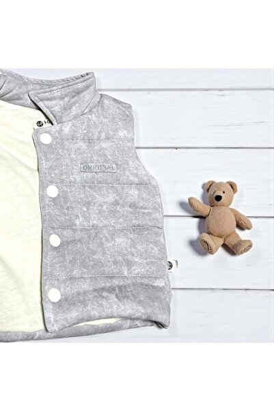 LOVE MAXX Citicitli Fiber Vest Gray