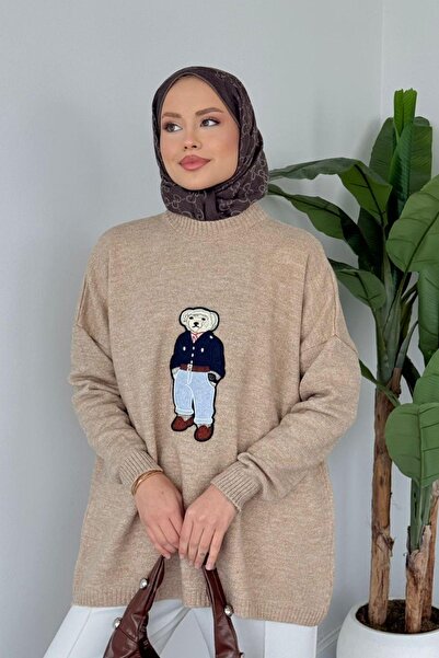 Hazamoda Tomy Muadil Camel Sweater