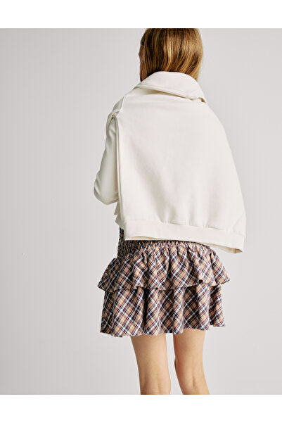 Marks & Spencer Saf Pamuklu Ekose Etek (6–16 Yaş)