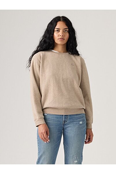 Levi's Women's Brown Circular Neck Sweatshirt A5942-0053