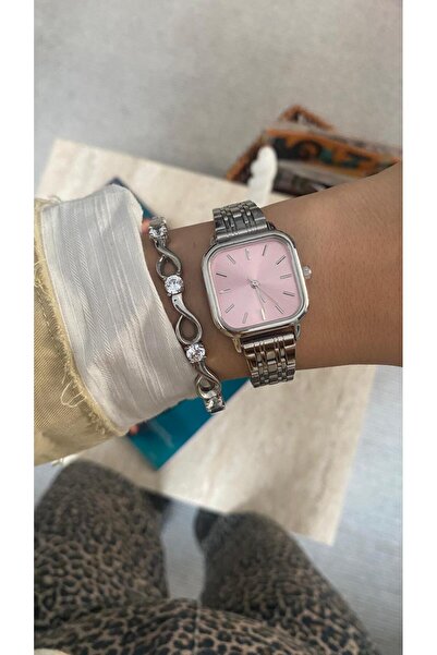 DARK BLANC Vintage kare model kol saati