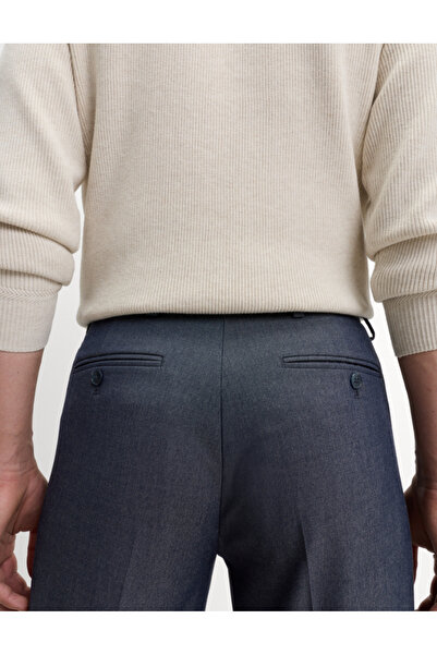 Marks & Spencer Düz Kesim Tek Katlı Pantolon