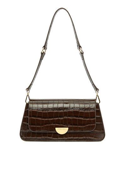 George Hogg Kahverengi Kadın Deri Çanta