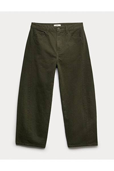 Marks & Spencer Saf Pamuklu Fit Pantolon