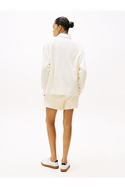 Tommy Hilfiger Women's Sail Flags Relaxed Polo T-Shirt