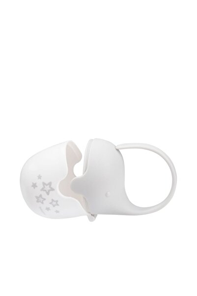 Babyono Cutie elefant gri pentru protectie suzeta,