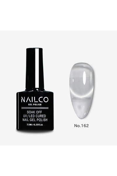 Naıl Co Uv Led Kalıcı Oje 7.5 ml Kedi Gözü Cat Eye Magnetik Seri Nailco 162