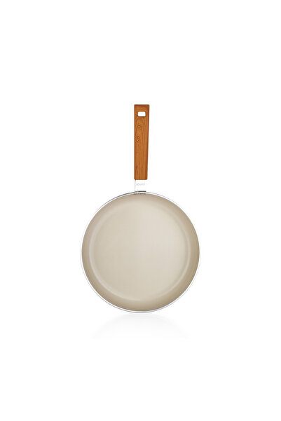 Schafer Ceramoni Ceramic Pan 26 Cm-Cream