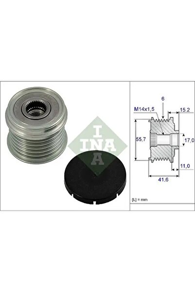 İna 535002410 Alternator Kasnagi 30782701 8251655 8601699