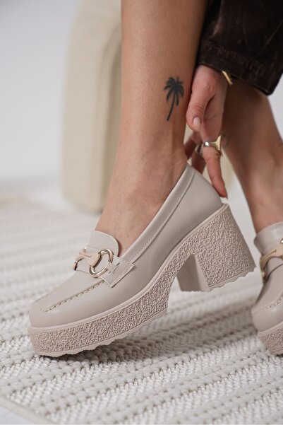 modaserdem Modasrdm Women's Buckle Casual Shoes