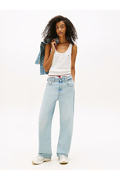 Tommy Hilfiger Women's Tjw Slim Henley T-Shirt