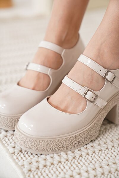 modaserdem Modasrdm Women's Beige Casual Shoes