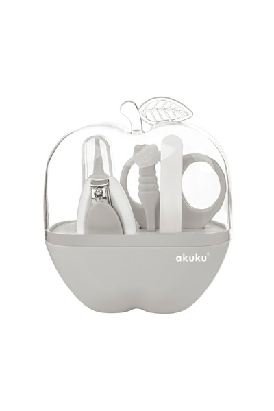 Akuku Trusa de ingrijire unghii pentru bebelusi, Akuku, Gri
