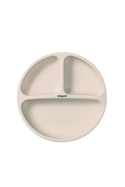 Babyono Farfurie plata flexibila cu ventuza,