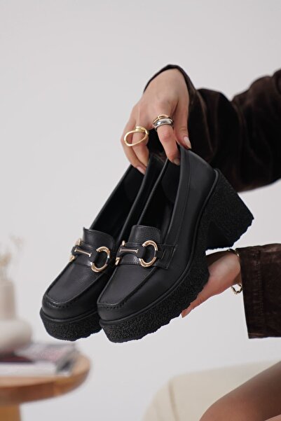 modaserdem Modasrdm Women's Buckle Casual Shoes