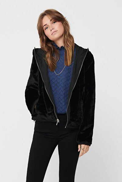 ONLY Onldahlıa Rev. Jacket Black - Black Women's Coat 15208777