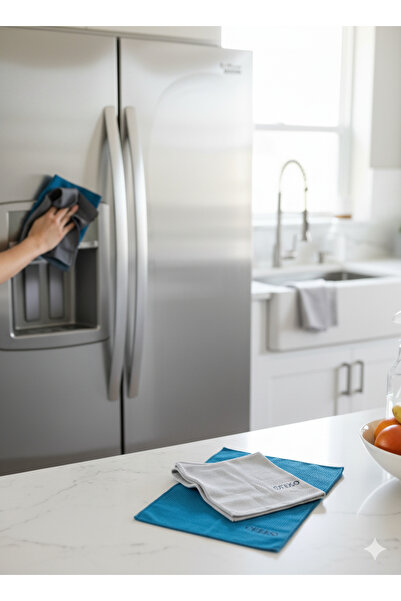 OTEXSA Glass and Surface Cleaning Cloth – Leaves No Marks, Set of 3, Durable Microfiber Cloth