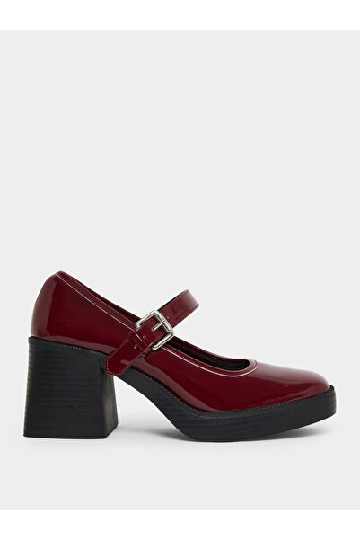 Raid By Styli Favia Buckled Platform Mary Jane Shoes