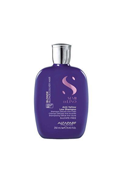 Alfaparf Sampon pentru neutralizarea tonurilor de galben, Alfaparf, Anti-Yellow Low Shampoo, 250ml