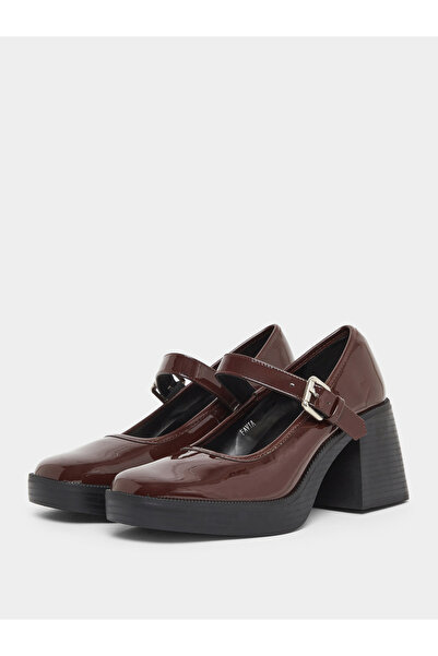 Raid By Styli Favia Buckled Platform Mary Jane Shoes