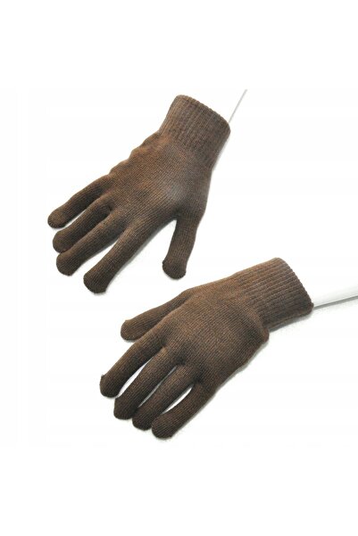 Other Mănuși acrilice calde la atingere 20 cm maro R01