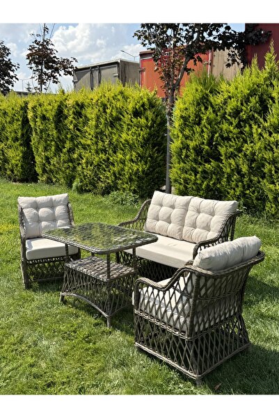 Sun Patio Mini VERONA LOUNGE 2+1+1 Balkon & Bahçe Takımı