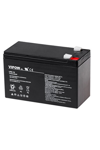 Vipow Σταθμός μπαταρίας SLA 12V 9Ah,