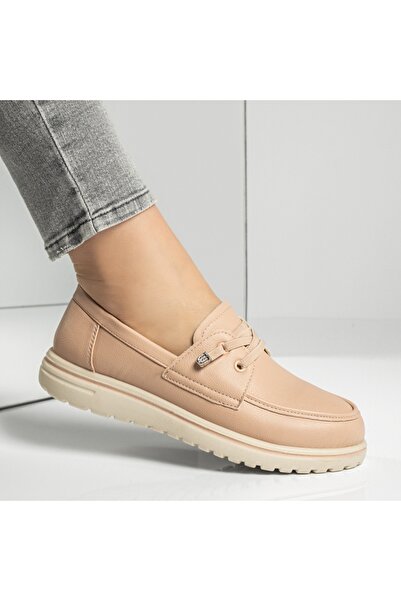 Modlet.ro Γυναικεία ροζ παπούτσια για καθημερινή χρήση με ελαστικά κορδόνια M...