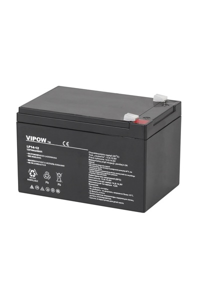 Vipow Baterie cu gel și plumb, 12V 14Ah, - Descriere și specificații