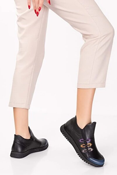 Elile Shoes Cizme casual din piele naturală, confortabile și ușor de purtat