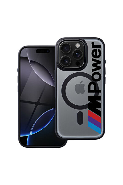 bestcase Husă MagSafe Shield pentru Apple iPhone 16 Pro, BMW M Power, husa 19...